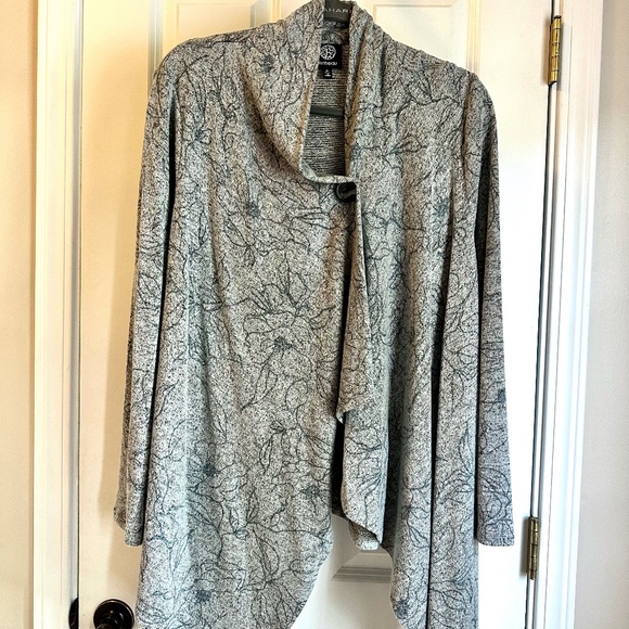 BOBEAU Cardigan - Size M - Gray - Picture 1 of 5